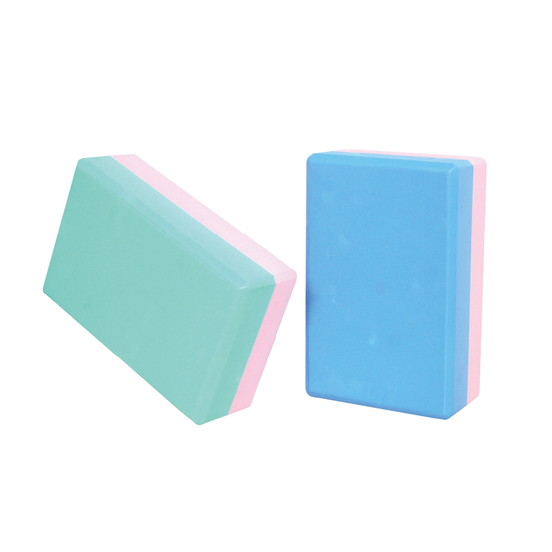 Double Colors Yoga Block
